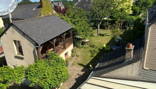 La Colline maison de famille à 100m de la Rance - Foto 4, Garden, Garden view
