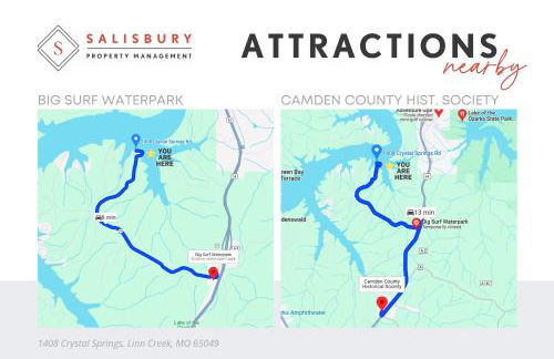 The Linn Creek Lodge Family Home with Private Dock - Foto 27