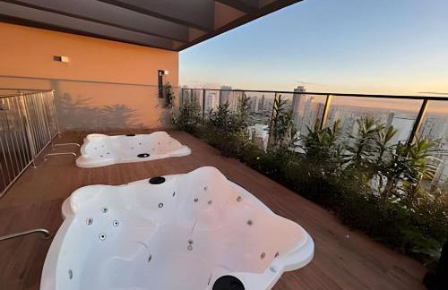 Flat Exclusivo no 25º Andar com Vista Deslumbrante - Foto 19