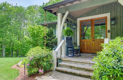 On 22 Acres! Mtn-View Cullowhee Craftsman Retreat - Foto 42