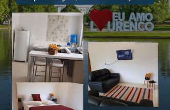 Privacidade para sua família e grupos em um só lugar-2 quartos- melhor custo-benefício, garagem, sala com cozinha integrada, aconchegante, ambiente moderno e funcional, wi-fi veloz gratuito, próximo ao Parque das Águas-Calçadão e tudo que a cidade oferece - Foto 1