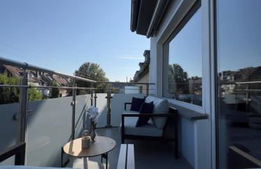 Excellence Deluxe Suite mit Balkon & Stadtblick - zentral an der Messe Essen - Foto 9