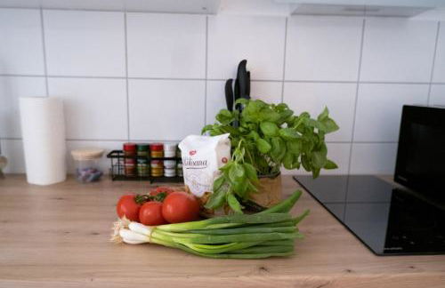 BELLA - Business&Family - 2 Zimmer direkt neben Schloß, Parkplatz, SmartTV, Netflix, Waschmaschine, 24h Checkin, 71qm, Kingsizebett, Hotelbettwäsche - Foto 33