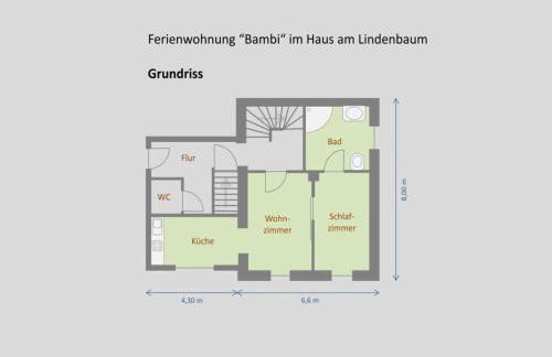 Holiday apartment Bambi in the house at the linden - Foto 8