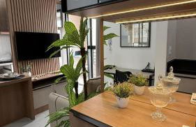 Studio moderno, rooftop com piscina, próx UFU - Foto 23