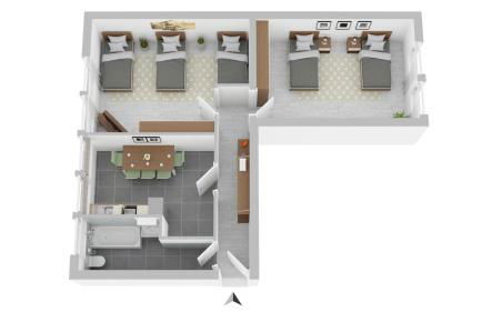 Nice Apartments Herne - Foto 3