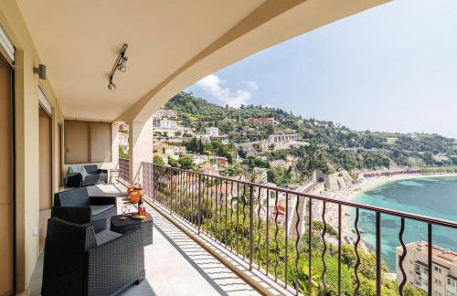 MY CASA - VILLEFRANCHE RESTANQUES - Panoramic sea view 2 bedrooms Swimming pool - Foto 39