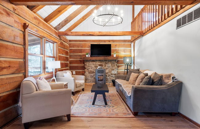 Cabin in the Trees, Hot Tub, Fire Pit - Foto 57