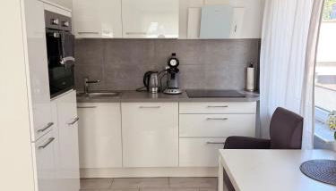 Urban City Room - Self Check In - Bad Nauheim - Foto 3, stove, dishwasher