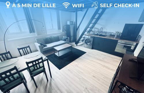 NOUVEAU! Centre Lille T3 WiFi, TV, Proche Centre Ville - Foto 1