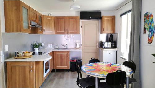 Gîte des Bruyères à Coye-la-Forêt - Foto 5, stove