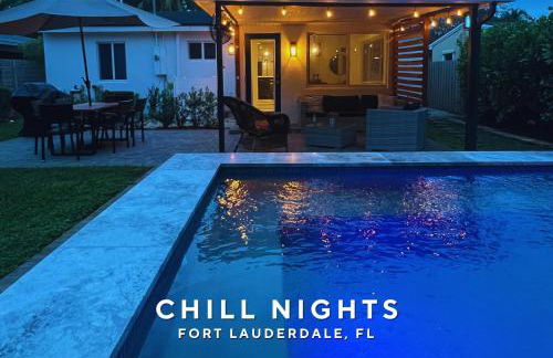 Private Heated Plunge Pool Spa and Secluded Patio - Fort Lauderdale - Foto 33