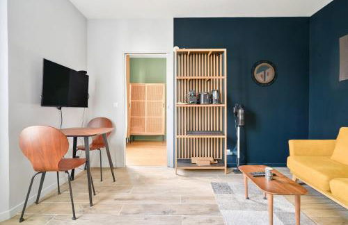 Lovely 1BR flat with direct access to subway, tram, and RER - Foto 16