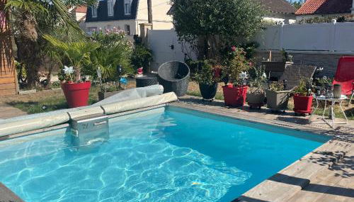 Petit paradis accueillant piscine proche CNFDI Chambre privée - Foto 2