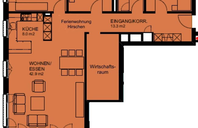 Ferienwohnung Hirschen - Foto 22