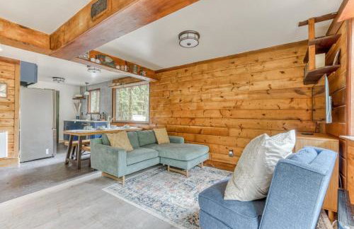 Thompson Cabin - Charming Salmon Riverfront A-Frame Oasis w/ fireplace - Foto 18