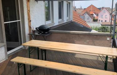 Großes Apartment Aschaffenburg 4 Schlafzimmer bis zu 10 Personen Mainpark Apartment Mainaschaff - Foto 47