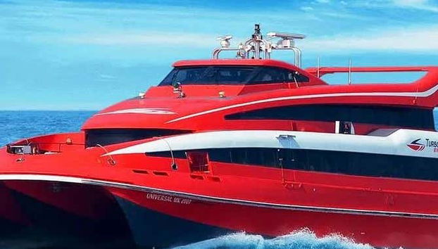 Il traghetto su cui viaggerete