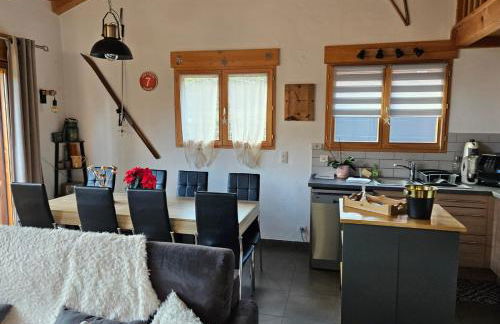 SUPERBE DEMI CHALET LUXUEUX 120M² 8 Personnes à SALLANCHES. - Foto 22