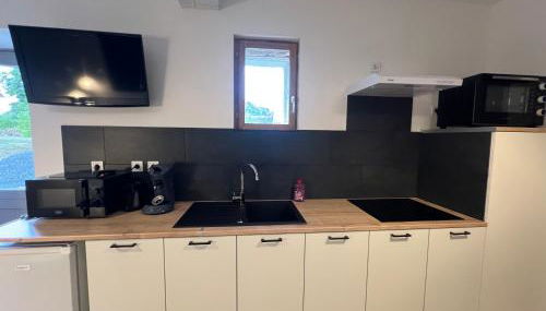 Gîte Les 4 Terres - Maison 1 chambre - Foto 3, stove