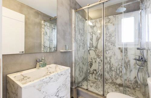 modern apartment with a sea view and swimming pool in Koundouros - Foto 20