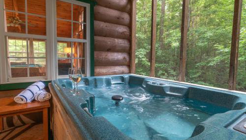 Cozy Cabin Retreat Near Helen Hot Tub Fireplace - Foto 5
