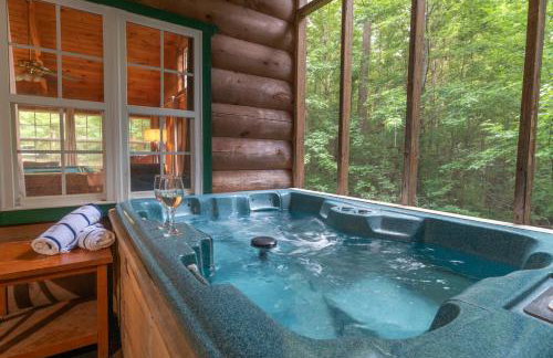 Cozy Cabin Retreat Near Helen Hot Tub Fireplace - Foto 5