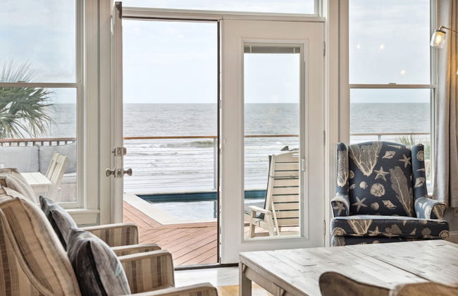 Oceanfront w Pool Panoramic Deck Views 5bdr Folly Ocean Breeze by Avantstay - Foto 10