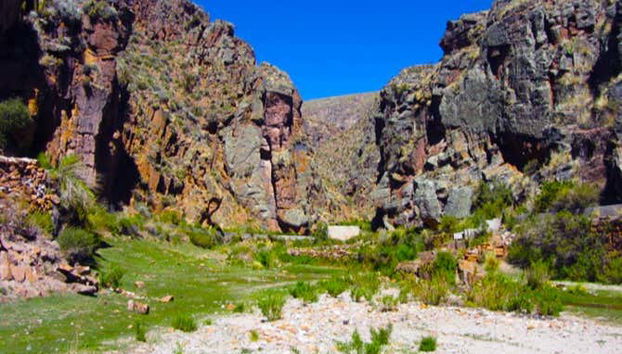 Canyons in the Valley of Rocks