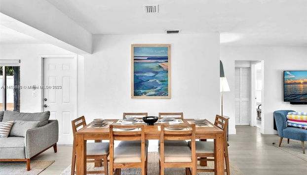 Essbereich im Zimmer