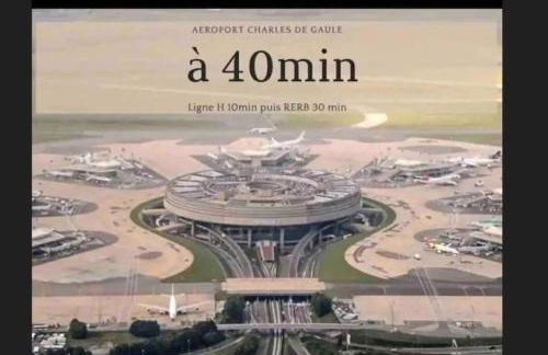 Studio Indépendant avec terrasse proche Paris - Foto 17