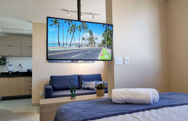 Studio na Pajuçara com Lazer Completo - Foto 5