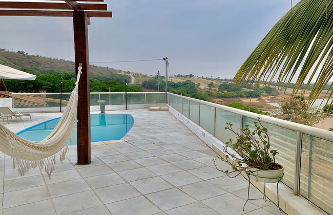 Oasis do Lago - Casa para 20 pessoas com 6 quartos - Foto 20