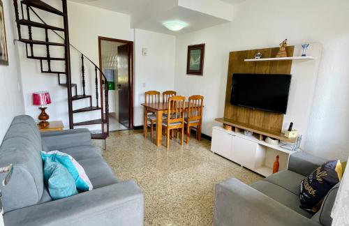 Duplex Miramar Praia das Dunas - Pé na Areia - Ar Condicionado - Foto 11