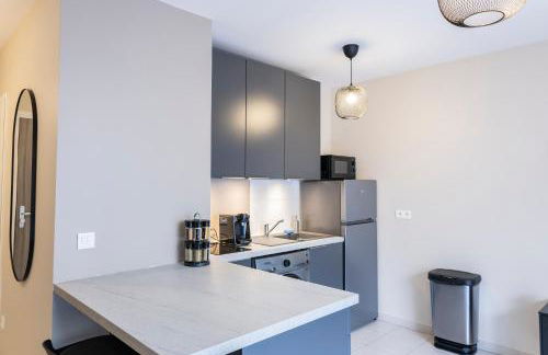 Charmant studio en résidence avec parking - Foto 4