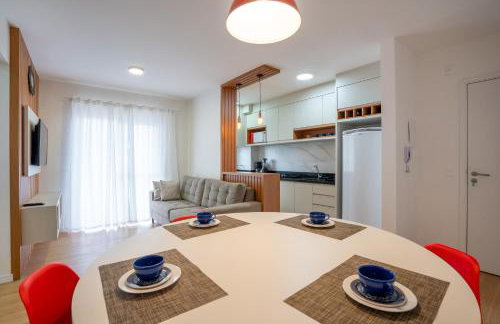 Apartamento a 150 M DA PRAIA com SACADA, WI-FI, PISCINA, PORTARIA 24h, PLAYGROUND e vaga de GARAGEM - Photo 16