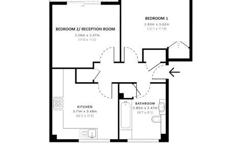 Brand New Flat - Canary Wharf - Foto 24