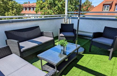 Leipzig-Residenz Waldstraße am Zoo und Red Bull Arena , Rooftop Apartment mit 2 Dachterrassen - Foto 11