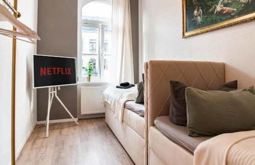 The Grande Kaßberg Apartment - Balkon, Netflix, Nespresso, Zentral - Foto 17