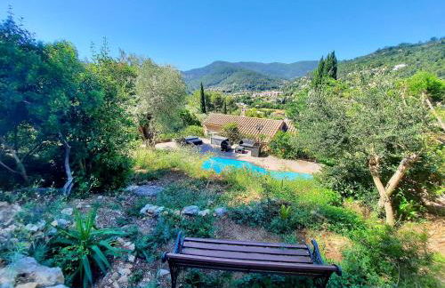 Les Restanques de Toucas - Studio dans villa avec jardin et piscine partagée - Foto 26