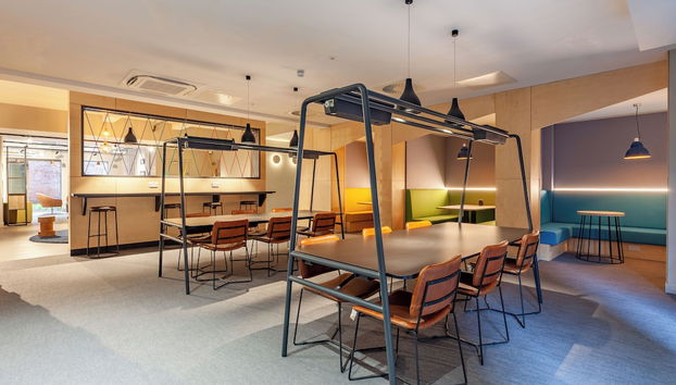 Zona de estar del vestíbulo