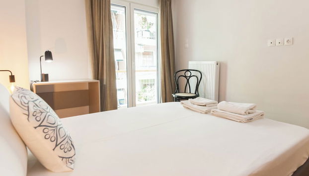 Exarhia Silver Moon with Acropolis View - Foto 2, Habitación