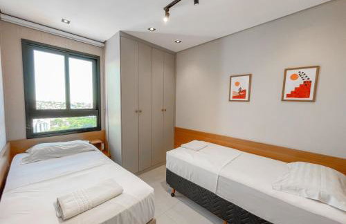 Flat Espaçoso com Uma Bela Vista e 2 Quartos - Foto 17