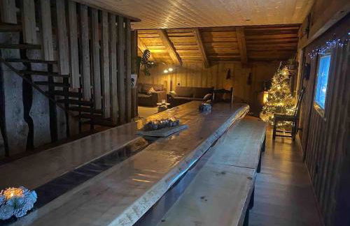 Le Fenil-Logis Sauna Bain Nordique Salle cinéma - Foto 1