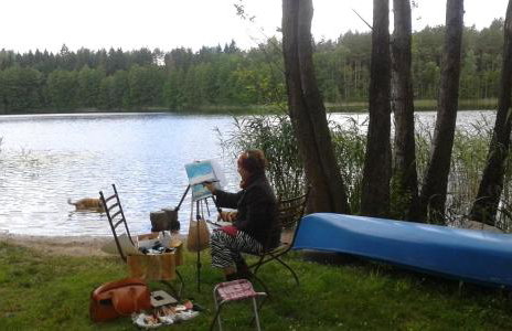 Pod tulipanem nad jeziorem - Foto 35