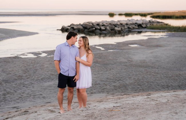 Sesión privada de fotos de vacaciones profesionales en Seabrook Island - Foto 17