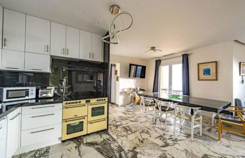 Monaco Castle Villa with Pool and Skyview of French Riviera - Foto 5