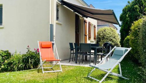 Le Dériveur - 3 chambres - Jardin et terrasse - Foto 4, Garden, sunbed, Garden view