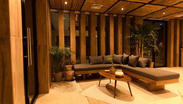 Zona de estar del vestíbulo