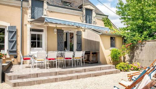 Charmante maison berrichonne avec terrasse et WIFI proche Châteauroux - FR-1-591-710 - Foto 5